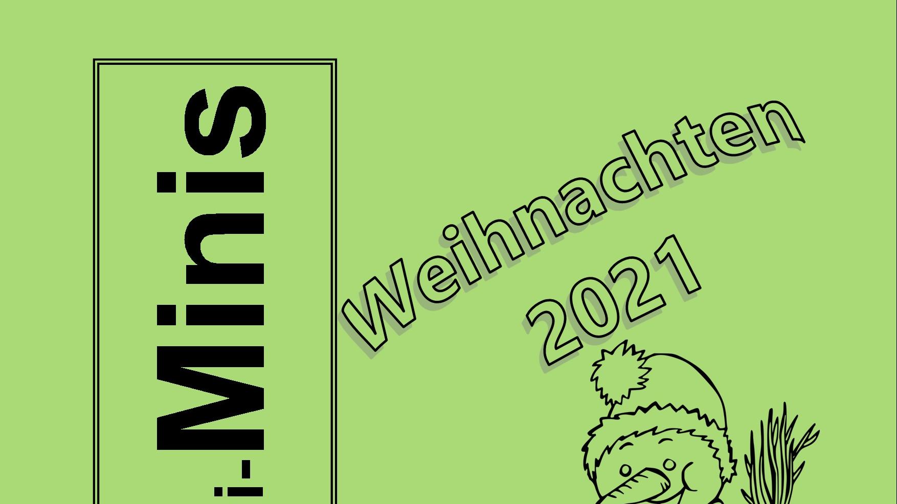 Titelseite Weihnachtsausgabe Minis 2021