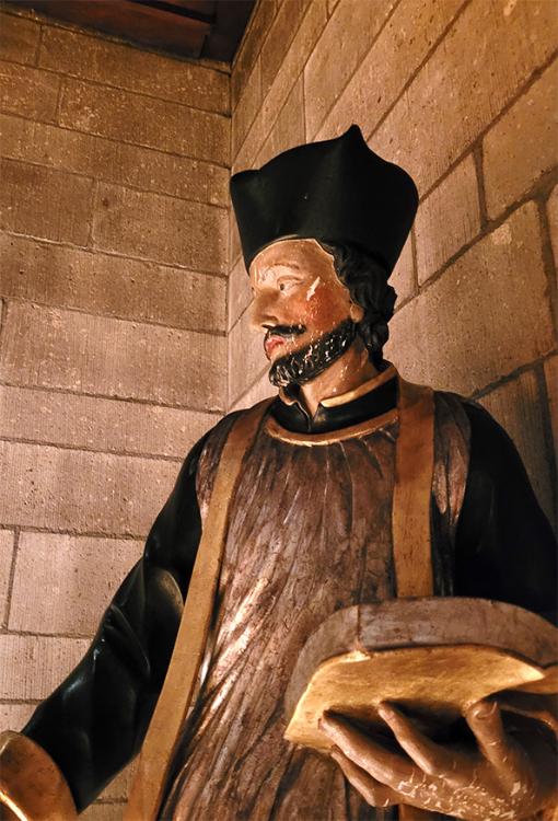 Figur des Franz Xaver in der Franziskus-Kapelle in St. Franziskus Xaverius