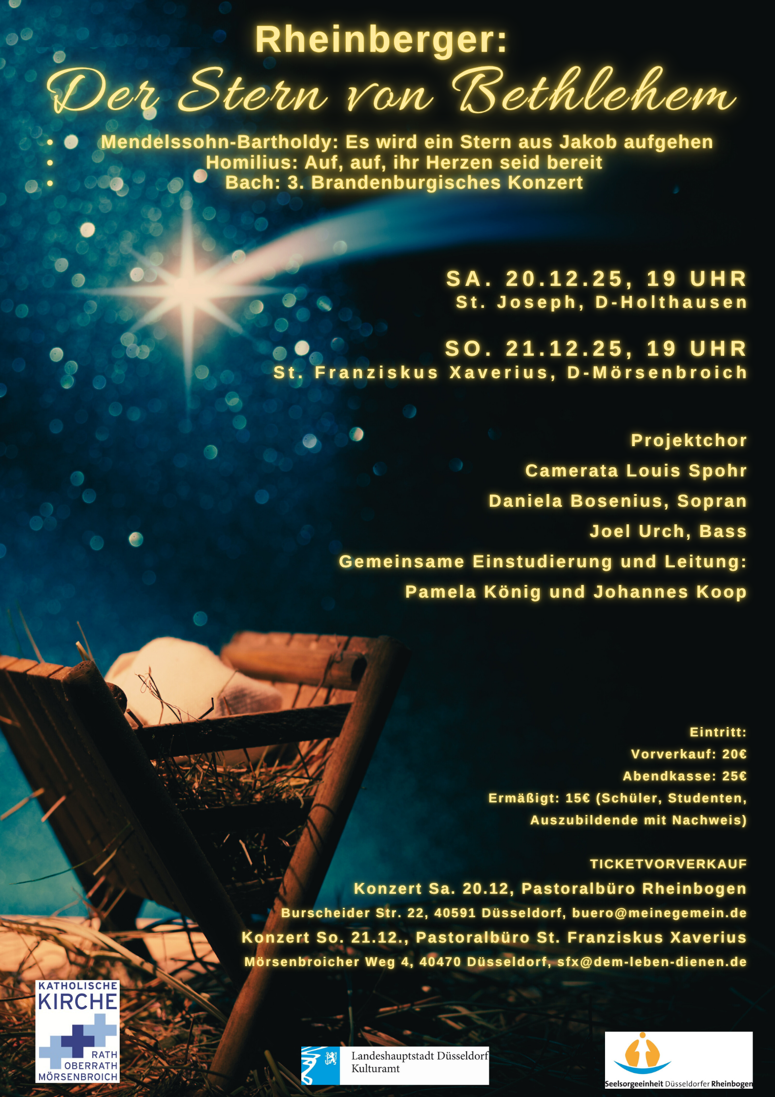 Plakat Stern von Bethlehem